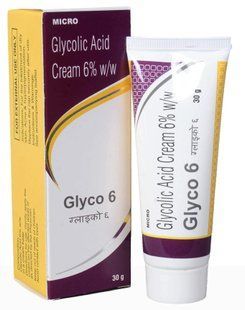 Крем з гліколевою кислотою 6% Glyco-6 Gel 30 г для догляду за проблемною та нерівною шкірою | Glycolic Acid | Micro Labs Glyco-6 фото