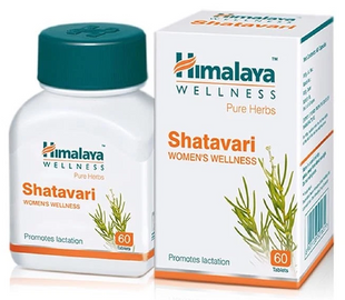 Підтримка жіночого здоров'я Himalaya Shatavari 60 таблеток | Сприяє лактації |Екстракт Шатаварі Shatavari фото